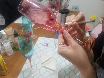 スワロフスキー デコレーション資格 デコアート資格 ラインストーンデコ デコアート デコレーション デコ デコレッスン デコスクール デコ講座 デコアートデザイン 体験レッスン 田町