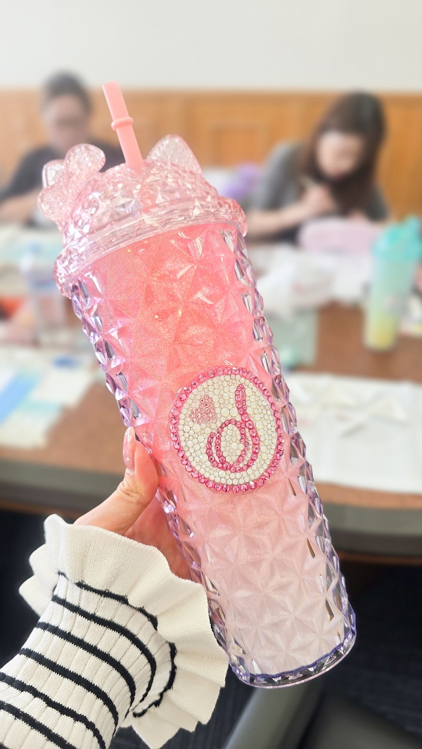 プレシオサ　認定講師講座　デコスクール東京　オーロラグラス　グラスデコ　イニシャル　スワロフスキー　デコレーション資格　デコアート資格　ラインストーンデコ　デコアート　デコレーション　デコ　デコレッスン　デコスクール　デコ講座　デコアートデザイン　体験レッスン　田町